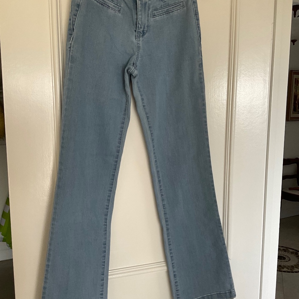 Iman wide leg jeans size 2